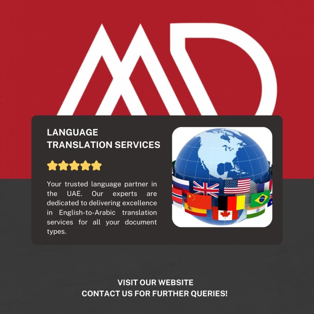 Grow your brand's global presence with our comprehensive marketing translation services, ensuring your message is accurately conveyed in the UAE market. Contact us today!